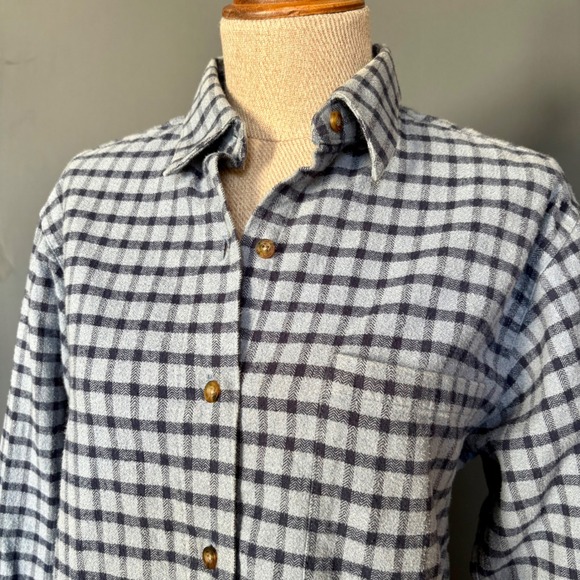 Woolrich John Rich & Bros Women's Plaid Flannel Button Down Shirt | Size S | - Picture 4 of 7